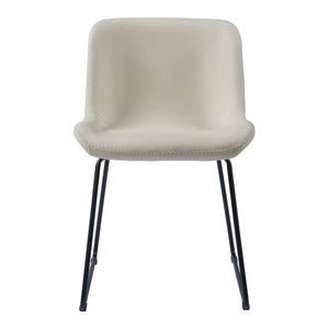 Chaise de salle à manger Kannus Lot de 2 Beige [en.casa]