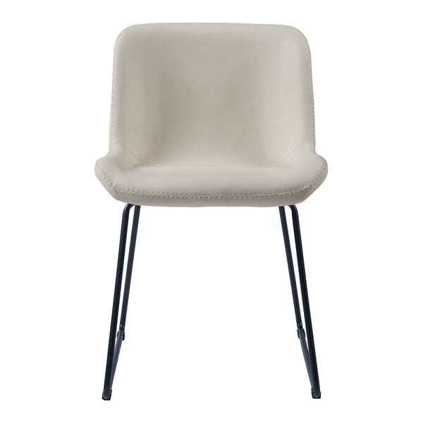 Chaise de salle à manger Kannus Lot de 2 Beige [en.casa]