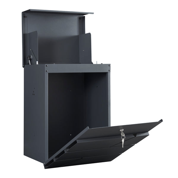 Boîte aux lettres Søllerød 58x44x35cm Anthracite [en.casa]