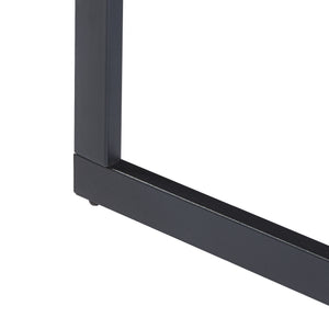 Range-bûches Ulvila pour intérieur 170 x 45 x 30 cm noir [en.casa] 