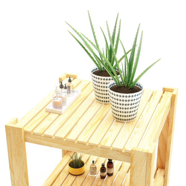 Table basse Malax en pin [en.casa]