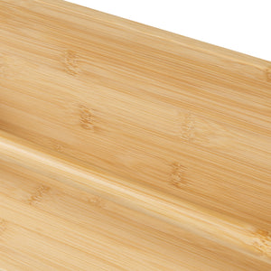 Étagère murale Hareid à 3 niveaux bambou 80 x 60 x 12 cm naturel [en.casa]