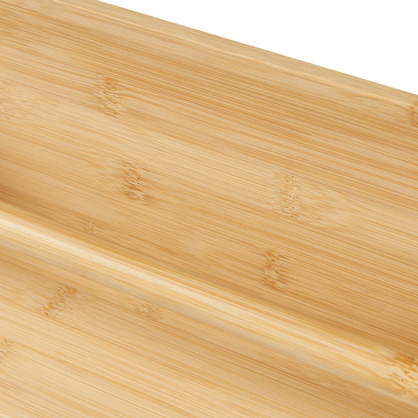 Étagère murale Hareid à 3 niveaux bambou 80 x 60 x 12 cm naturel [en.casa]