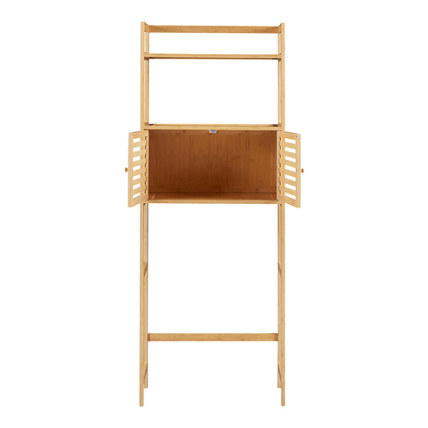 Étagère de salle de bain Haugesund 158x60x26 cm Bambou [en.casa]
