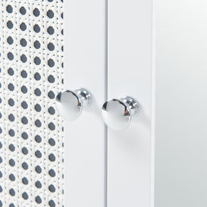 Armoire miroir Karlsøy 50x60x15cm Blanc [en.casa]