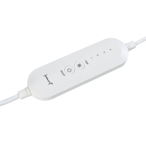 Chauffe-pieds électrique Bari 100W Gris [en.casa]