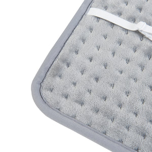 Coussin chauffant électrique Calvera 80W 50x40cm Gris [en.casa]