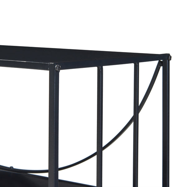 Console Baarn 65,5x70x32 cm Noir [en.casa]