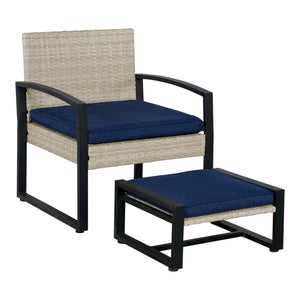 Ensemble de mobilier de jardin Calvello 5 pièces [casa.pro]