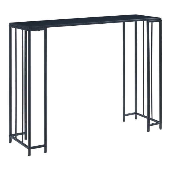 Console Ørsta Lot de 2 Noir [en.casa]