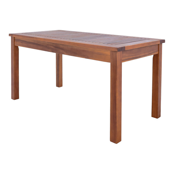 Ensemble de mobilier de jardin Brissogne 4 pièces en bois d'acacia certifié FSC® [en.casa]