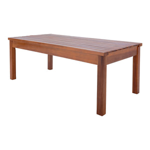 Ensemble de meubles de jardin Brittoli 4 pièces en bois d'acacia certifié FSC® [en.casa]