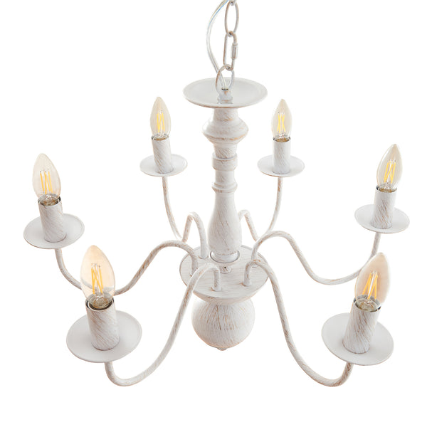 Lustre Berkeley blanc vintage lux.pro