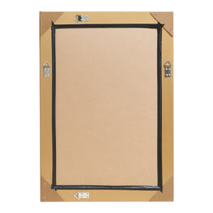 Miroir mural Punkalaidun de style baroque 80x60 cm couleur or [en.casa]