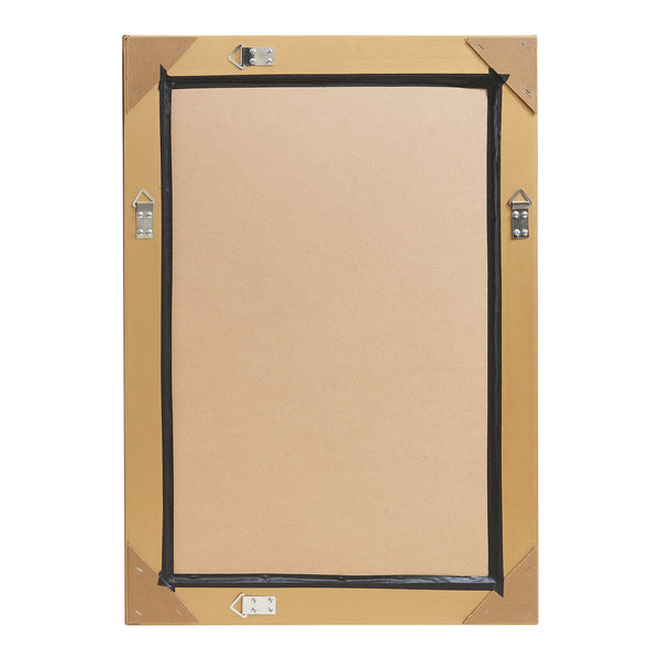 Miroir mural Punkalaidun de style baroque 80x60 cm couleur or [en.casa]