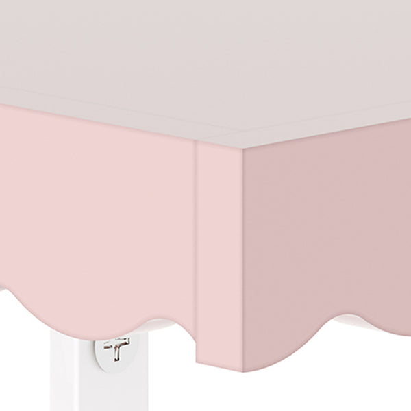Lot de 2 étagères murales Vestnes 80 x 17 x 4 cm rose [en.casa]