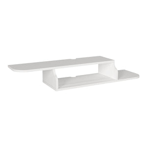 Meuble TV Kershaby mural 120 x 30 x 19 cm blanc [en.casa] 
