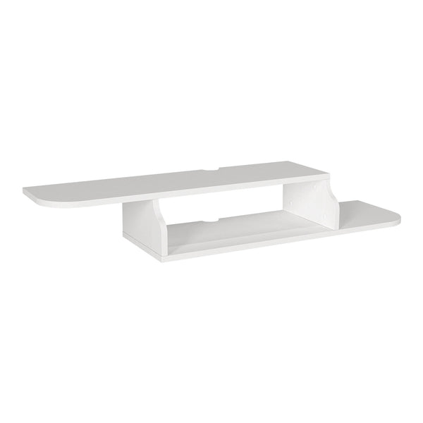 Meuble TV Kershaby mural 120 x 30 x 19 cm blanc [en.casa] 