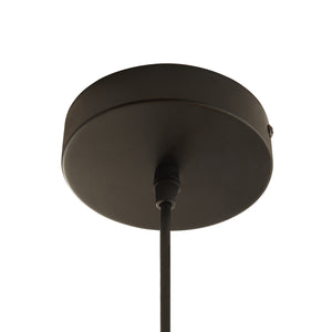 Suspension Oupilu avec LED intégrées Métal 120x25x25 cm Noir/Blanc [lux.pro]