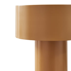 Lampe de table Kömn Métal 37x30x30 cm Marron [lux.pro]