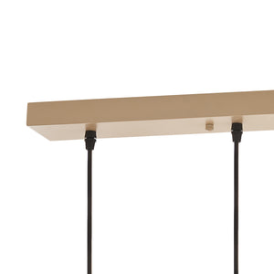 Suspension Posdand 130x90x14 cm Bois/Noir [lux.pro]