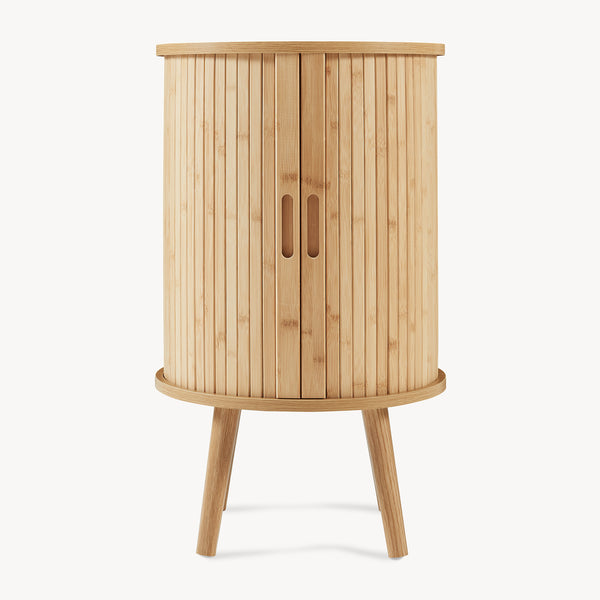 Table de chevet Nordkapp 20 x 23 x 30 cm naturel [en.casa]