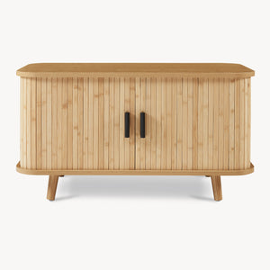 Banc à chaussures Tvedestrand bambou 50 x 80 x 40 cm naturel beige [en.casa]