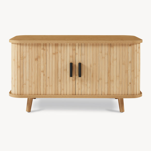 Banc à chaussures Tvedestrand bambou 50 x 80 x 40 cm naturel beige [en.casa]