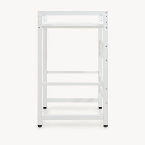 Étagère pour lave-linge Hökangend 105 x 73 x 63 cm blanc [en.casa]