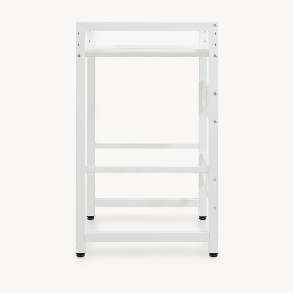 Étagère pour lave-linge Hökangend 105 x 73 x 63 cm blanc [en.casa]