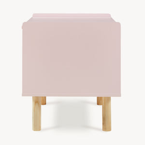 Coffre à jouets Virer 60 x 40 x 45 cm rose [en.casa]