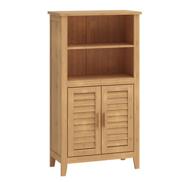 Meuble d’appoint Rirg bambou 92 x 50 x 25 cm naturel [en.casa]