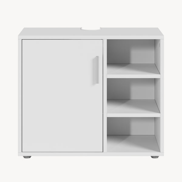 Meuble sous-vasque Kulaik 51 x 60 x 32 cm blanc [en.casa]