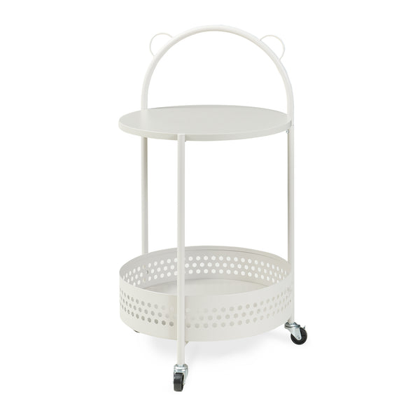 Desserte à roulettes Jässaatka 76 x 40 cm gris [en.casa]