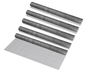 Grillage métallique en acier galvanisé 100 cm x 5 m gris argenté [pro.tec]