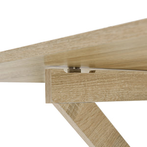 Bureau 100x60x58 cm pliable en.casa