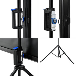 Écran de projection avec trépied 113 pouces [in.tec]