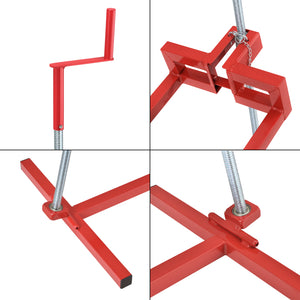 Leve-tondeuse Max 300 kg Acier Rouge pro.tec