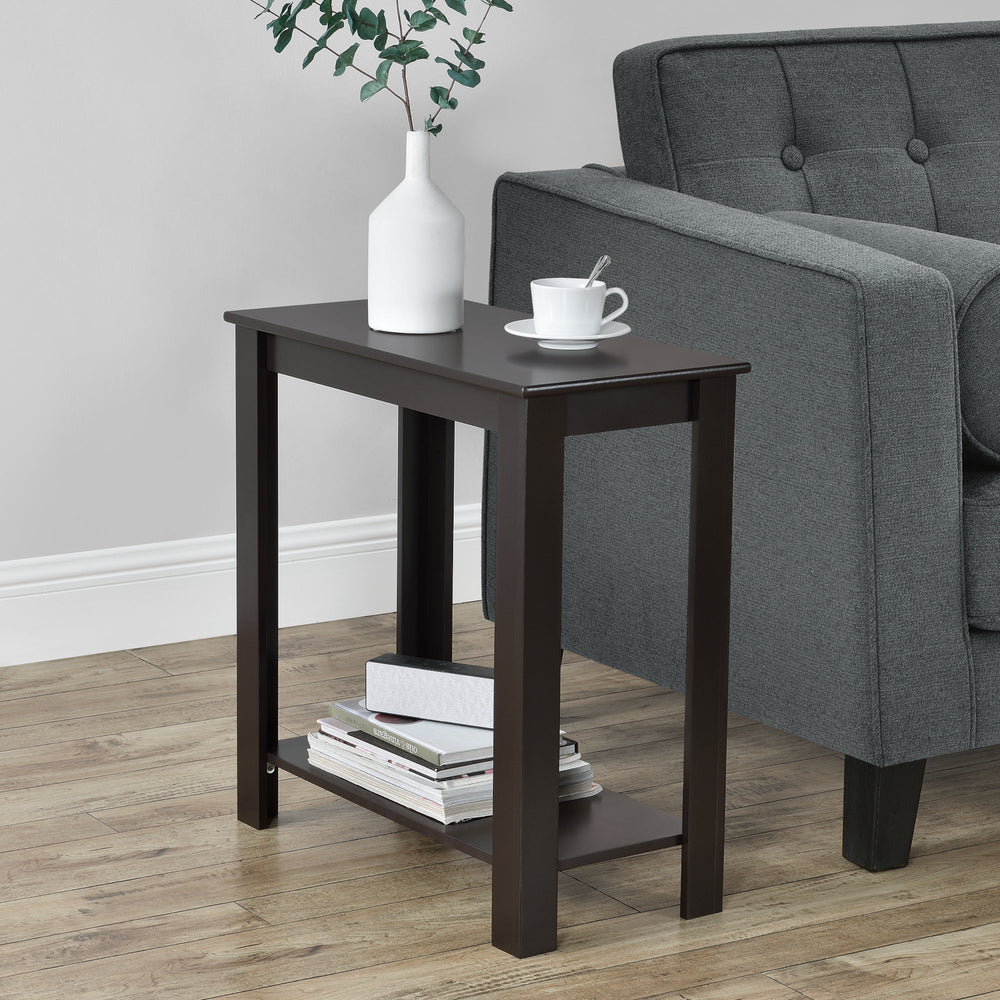 Table d’appoint Chur 60 x 30 x 61,3 cm marron en.casa - premiumXL