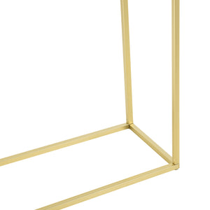 Lot de 2 Supports de Plante Jurbise Laiton Noir [en.casa]