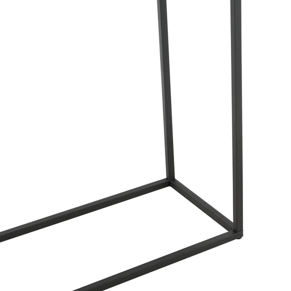 Porte-plantes Honnelles lot de 2 noir en.casa