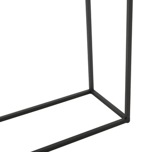 Porte-fleurs Anderlues lot de 2 noir/cuivre en.casa