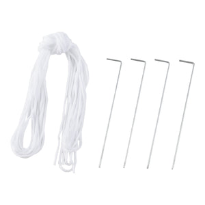 Serre de jardin tunnel Grünwald en acier et PVC 200 x 300 x 190 cm [en.casa]