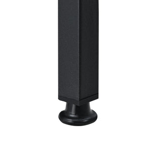 Lot de 2 Tabourets de Bar Örebro 65 x 40 x 30 cm Noir Effet Bois Foncé [en.casa]