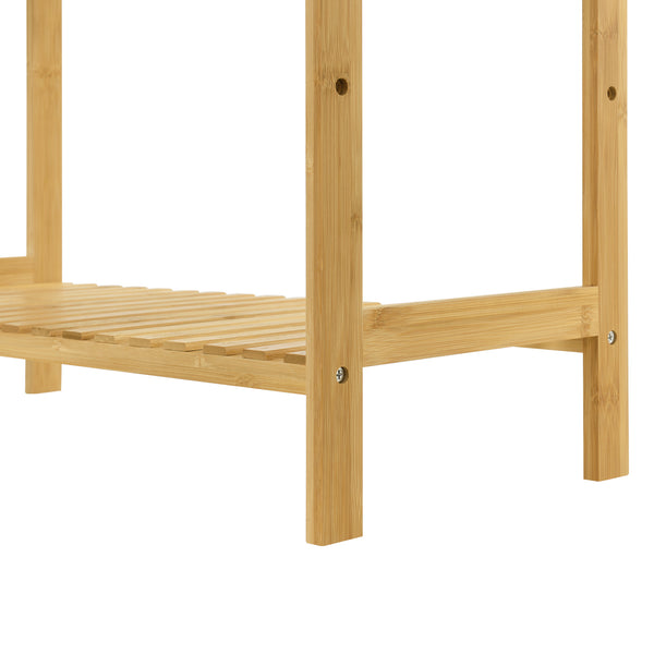 Étagère en bambou Karlskoga 60x26x130cm Bois naturel [en.casa]