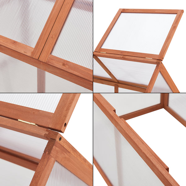 Châssis de culture Duiven 100 x 55 cm en bois de pin [casa.pro]