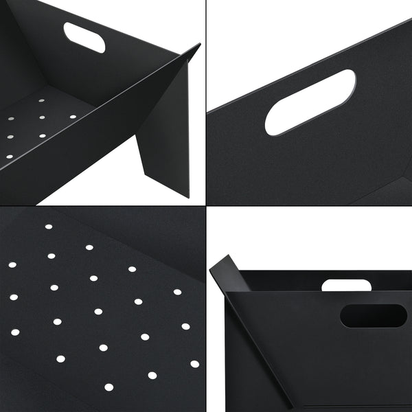 Foyer Eidskog Coupe-feu 28,5 x 46 x 40 cm [casa.pro]