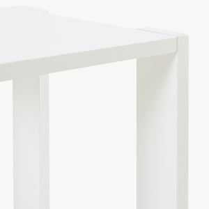 Table d'appoint Thyholm 55x30x30 cm Blanc [en.casa]