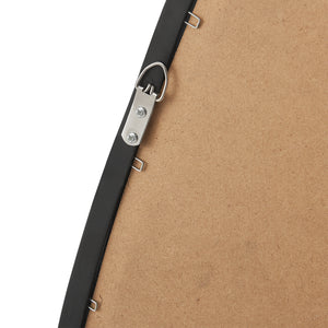 Miroir mural Copertino 70x50 cm Noir mat [en.casa]