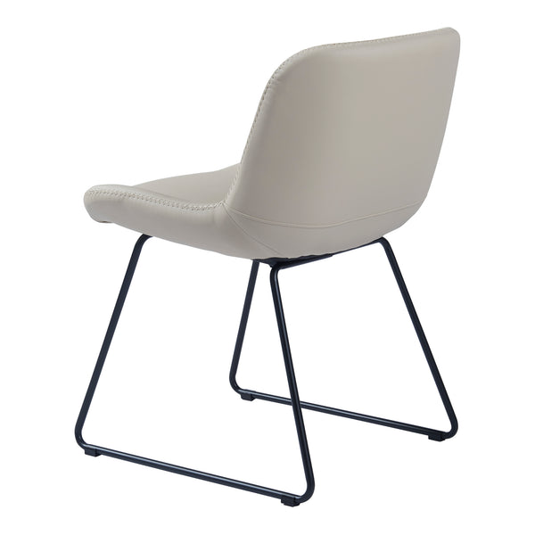 Chaise de salle à manger Kannus Lot de 2 Beige [en.casa]